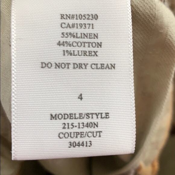 Joie Plaid Walk The Line Bermuda Linen Shorts - Picture 3 of 6